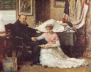 Sir John Everett Millais The North oil on canvas
